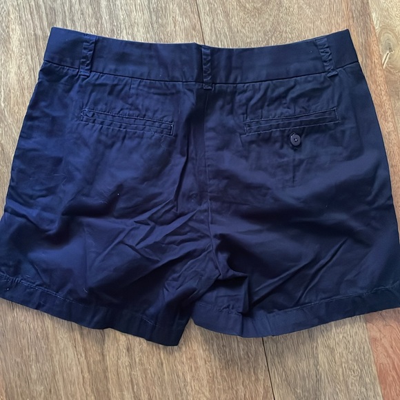 J. Crew Navy Chino shorts 6 4” inseam - Picture 2 of 3